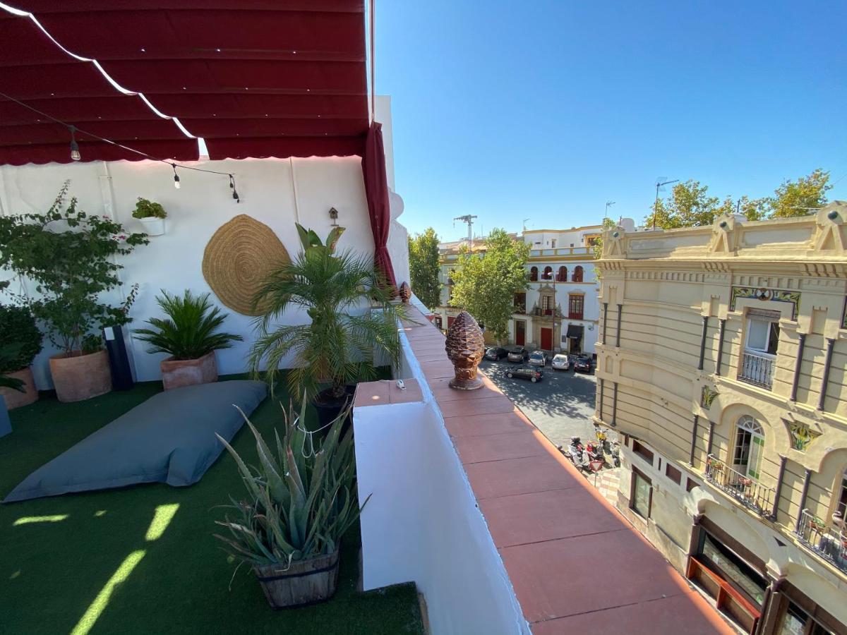 Atico Suite Con Terraza Totalmente Privada En Pleno Centro Historico De Sevilla ภายนอก รูปภาพ