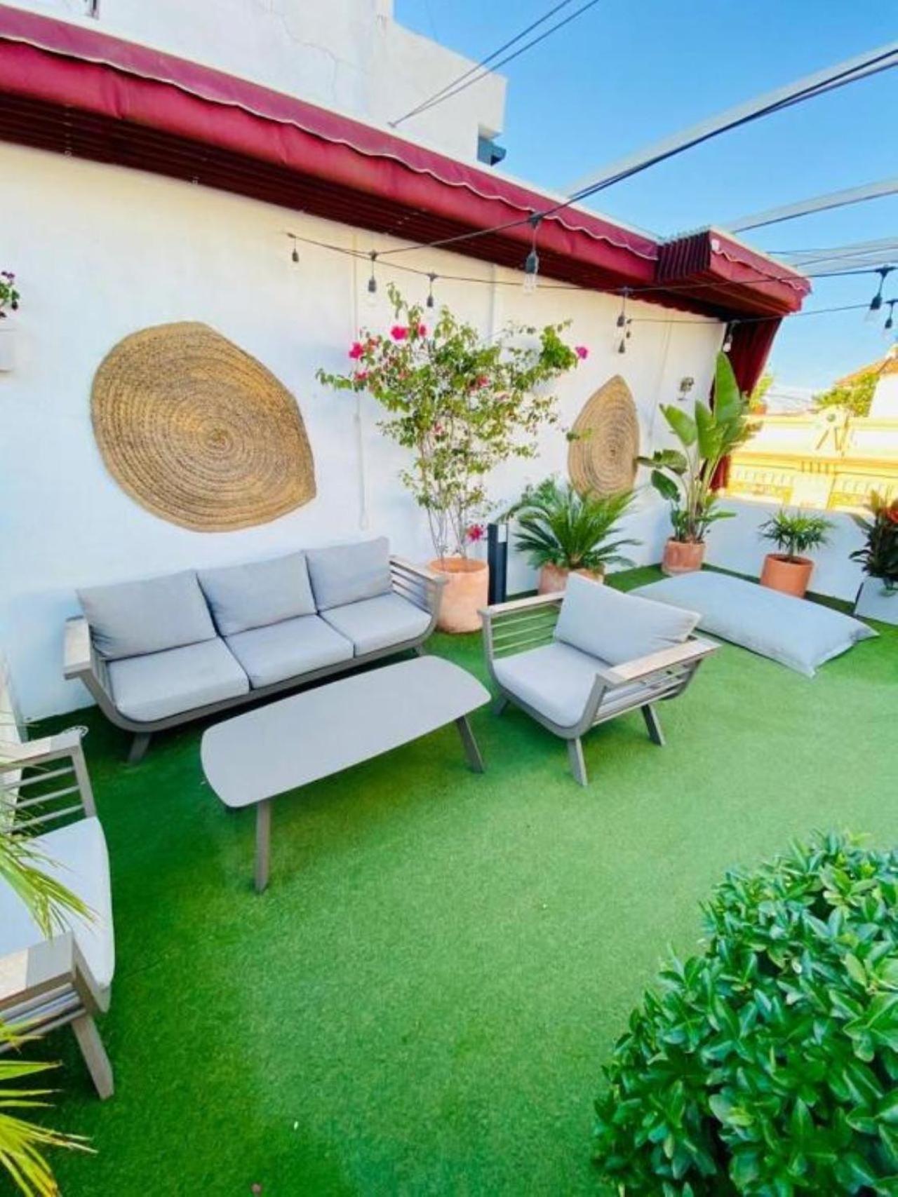 Atico Suite Con Terraza Totalmente Privada En Pleno Centro Historico De Sevilla ภายนอก รูปภาพ